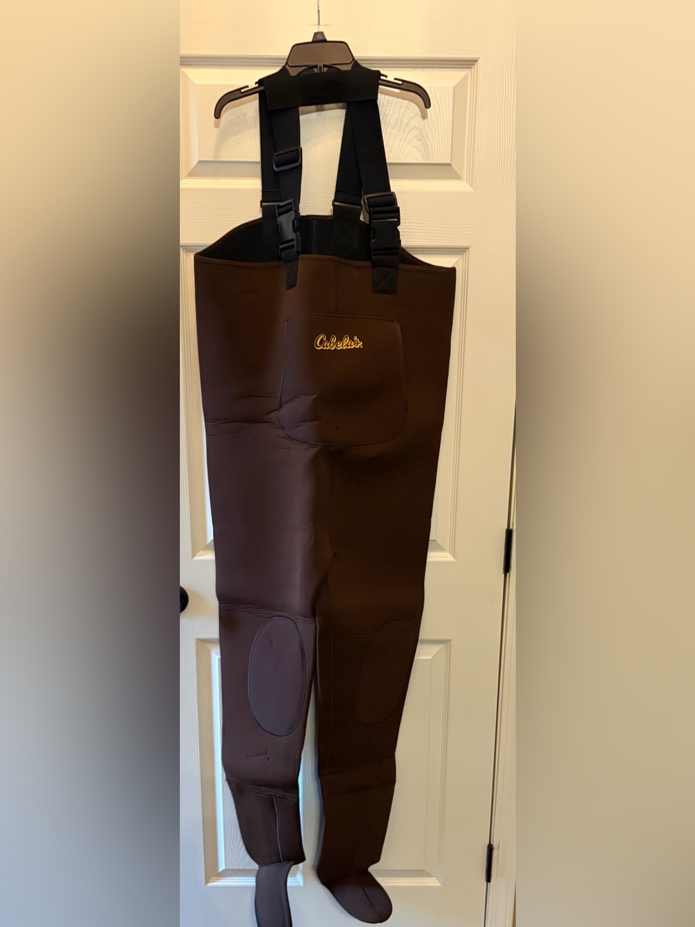 Cabela's Brown Chest Waders Piece with Branded Tag